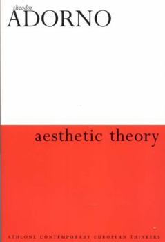 Paperback Aesthetic Theory Book