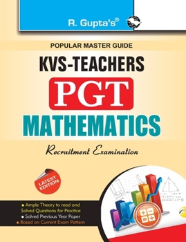 Paperback Kvs: Mathematics (PGT) Teachers Exam Guide Book