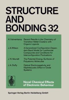 Paperback Novel Chemical Effects of Electronic Behaviour Book