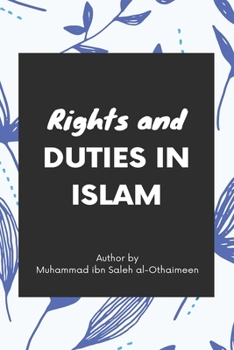 Paperback Rights and duties in Islam Book