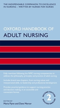 Paperback Oxford Handbook of Adult Nursing Book