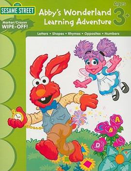 Paperback Abby's Wonderland Learning Adventure Wipe Off Workbook Book