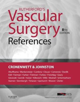 Paperback Rutherford's Vascular Surgery References Book