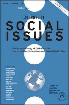 Paperback Social Psychology of Globalization Book