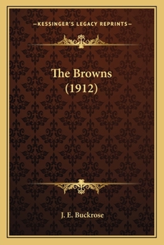 Paperback The Browns (1912) Book