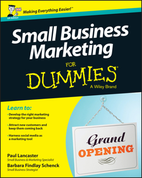 Paperback Small Business Marketing for Dummies Book