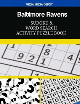 Baltimore Ravens Sudoku and Word Search Activity Puzzle Book