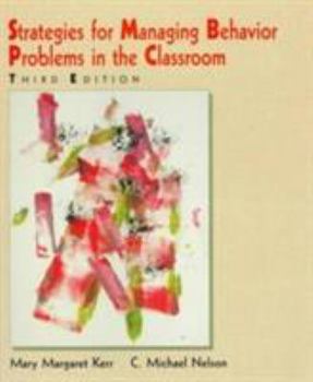 Paperback Strategies for Managing Behavior Problems in the Classroom Book