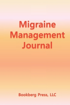 Paperback Migraine Management Journal: Pink Book