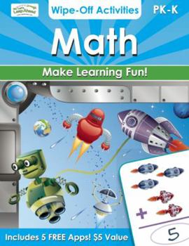 Paperback Math Wipe-Off Activities, PreK-K: Endless Hours of Learning Fun! Book