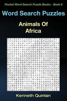 Paperback Word Search Puzzles: Animals Of Africa Book