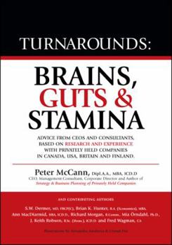 Paperback Turnarounds: Brains, Guts & Stamina Book