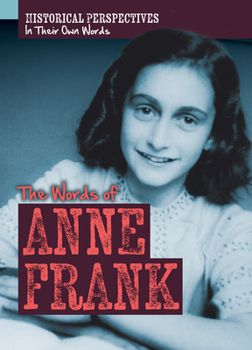 Library Binding The Words of Anne Frank Book