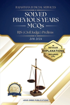 Paperback Rajasthan Judicial Services Examination: RJS (Civil Judge Cadre) Exam Previous Year Prelims Question Papers with Answer Key Book