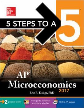 Paperback 5 Steps to a 5: AP Microeconomics 2017 Book