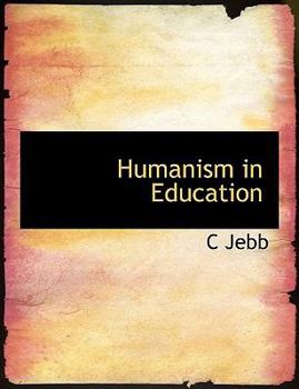 Paperback Humanism in Education Book