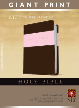Imitation Leather Giant Print Bible-NLT [Large Print] Book