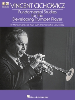 Paperback Vincent Cichowicz - Fundamental Studies for the Developing Trumpet Player Book/Online Media Book