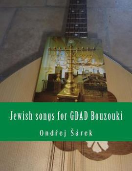 Paperback Jewish songs for GDAD Bouzouki Book