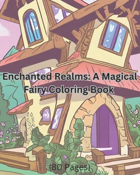 Paperback Enchanted Realms: A Magical Fairy Coloring Book