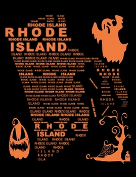 Paperback Rhode Island: Unruled Blank Sketch Notebook 7.44" x 9.69" 100 pages 50 sheets Book