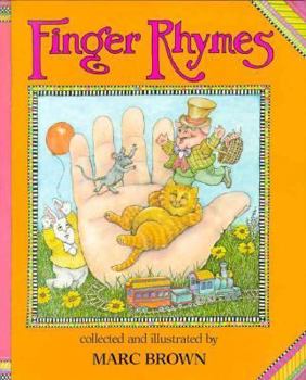 Hardcover Finger Rhymes Book