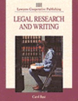 Hardcover Legal Research & Writing Book