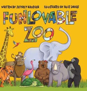 Hardcover Funlovable Zoo Book