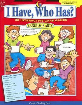 Paperback I Have, Who Has? Language Arts, Grades 5-6: 38 Interactive Card Games Book