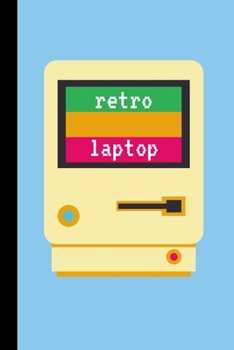 Retro Laptop: Retro, Vintage Lined Journal for Her, Him, Coworker -  Notebook (Funny Office notebook gift)