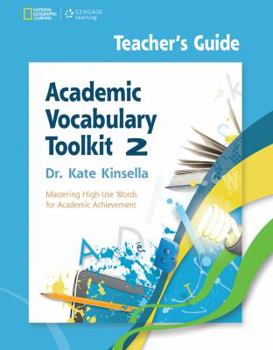 Paperback Academic Vocabulary Toolkit 2, Teacher's Guide Book