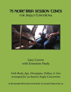 Paperback 75 More Irish Session Tunes for Anglo Concertina Book