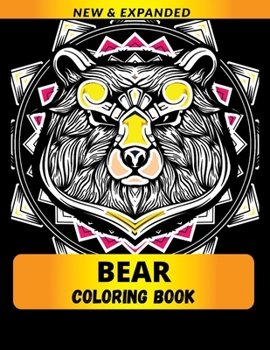 Paperback Bear Coloring Book: A Coloring Book for Relief Stress Book