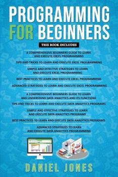 Paperback Programming for Beginners: 10 Books in 1- 5 Books of Excel Programming+ 5 Books of Data Analytics Book