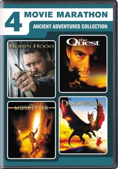 DVD 4-Movie Marathon: Ancient Adventures Collection Book