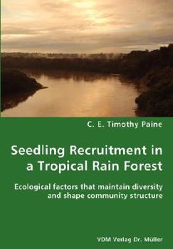 Paperback Seedling Recruitment in a Tropical Rain forest Book