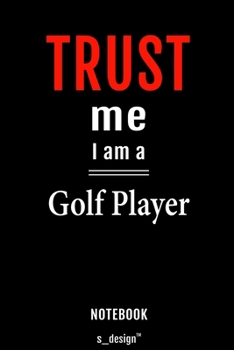 Notebook for Golf Players / Golf Player: awesome handy Note Book [120 blank lined ruled pages]