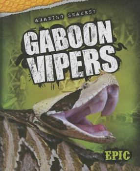 Library Binding Gaboon Vipers Book