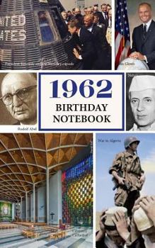 Paperback 1962 Birthday Notebook: A Great Alternative to a Birthday Card Book