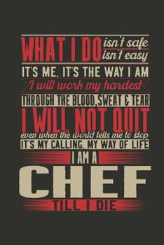 Paperback Notebook: Notebook: Chef (120 pages, dot grid paper) Book