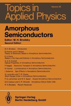 Paperback Amorphous Semiconductors Book