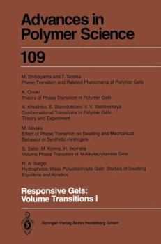 Paperback Responsive Gels: Volume Transitions 1 Book