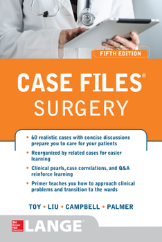 Paperback Case Files Surgery, Fifth Edition Book