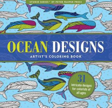 Paperback Color Bk Ocean Designs Book