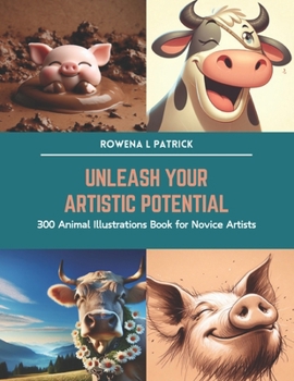 Paperback Unleash Your Artistic Potential: 300 Animal Illustrations Book for Novice Artists Book
