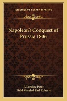 Paperback Napoleon's Conquest of Prussia 1806 Book