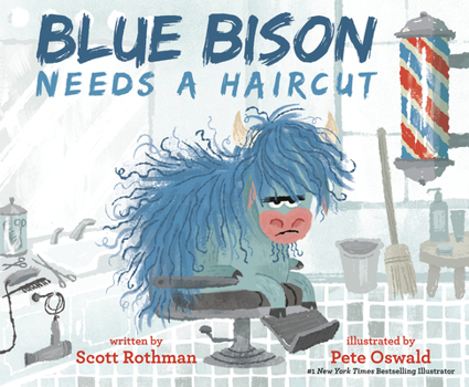 Hardcover Blue Bison Needs a Haircut Book