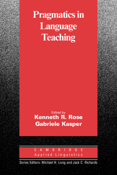 Paperback Pragmatics in Language Teaching Book