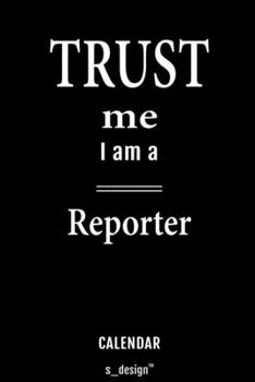 Calendar for Reporters / Reporter: Everlasting Calendar / Diary / Journal (365 Days / 3 Days per Page) for notes, journal writing, event planner, quotes & personal memories