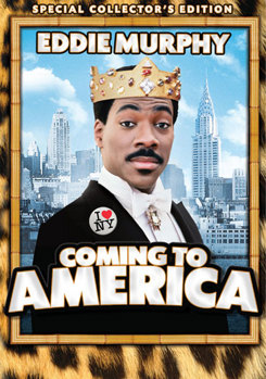 DVD Coming To America Book